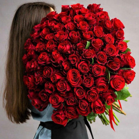 100 roses for a special price!