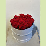 02 - Forever Roses Box-NE Flower Boutique