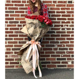 51 Roses 🌹 Extra Long Stems!-NE Flower Boutique