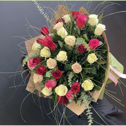 Magnificent Rose Bouquet-NE Flower Boutique