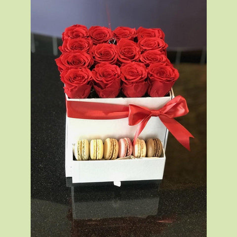 Roses and Macaroons-NE Flower Boutique