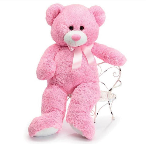 Pink Suzie Bear 3ft