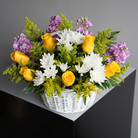 Basket Full of Pastels