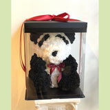 13-Rose Bear in a Box-NE Flower Boutique