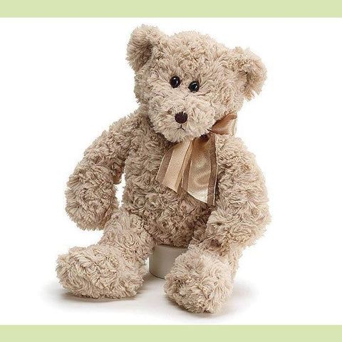 14" Beige Plush Bear-NE Flower Boutique