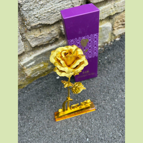 24K Gold Rose-NE Flower Boutique
