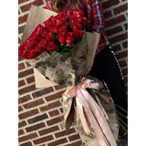 51 Roses 🌹 Extra Long Stems!-NE Flower Boutique