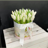 A Box of Tulips-NE Flower Boutique