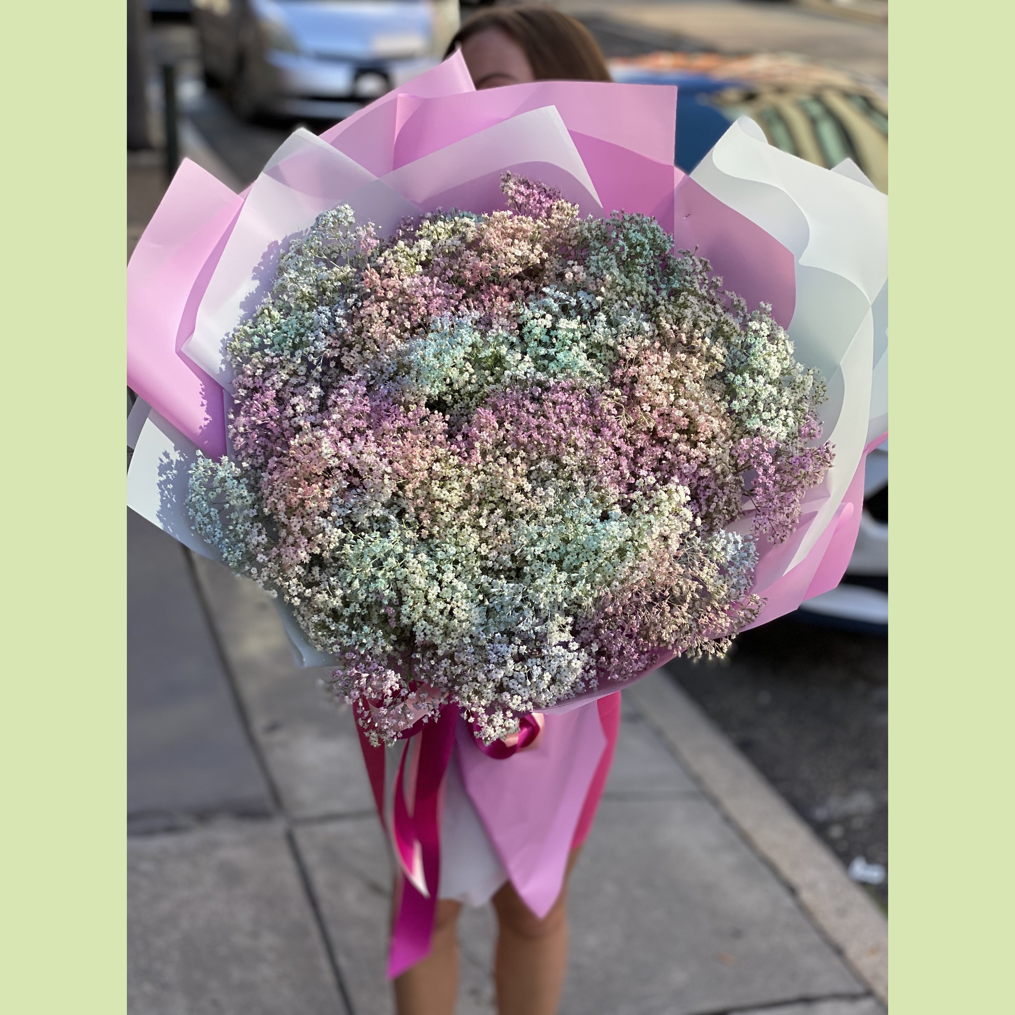 Above the Sky: Dreamy Baby's Breath Bouquet – NE Flower Boutique