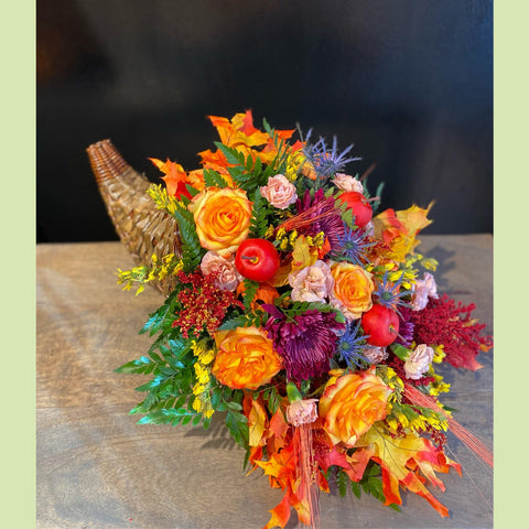 Blossom cornucopia-NE Flower Boutique