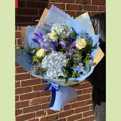Blue and White-NE Flower Boutique