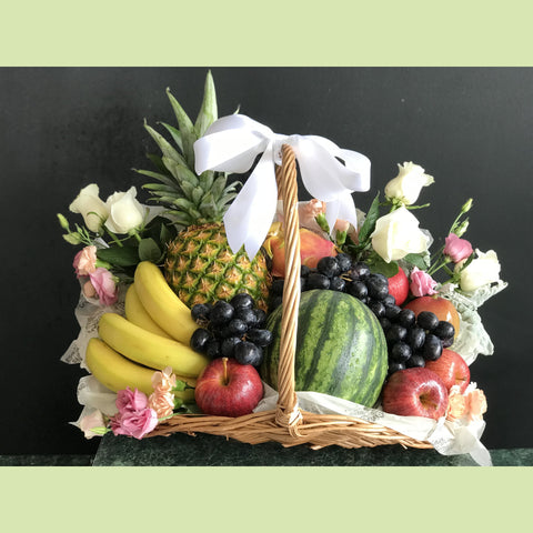 French Basket of Fruits-NE Flower Boutique