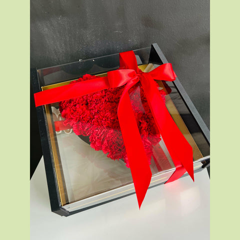 Heart Of Carnations-NE Flower Boutique