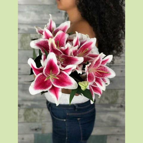 pink lily flower boutique Lily Lover – NE Flower Boutique
