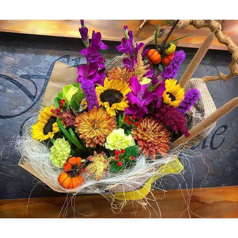 Sunflowers in Autumn-NE Flower Boutique