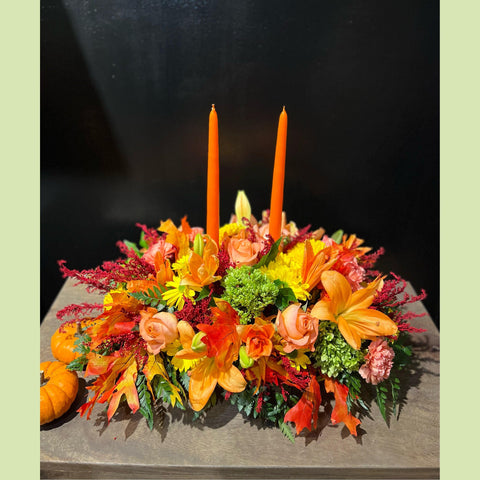 Thanksgiving centerpiece-NE Flower Boutique