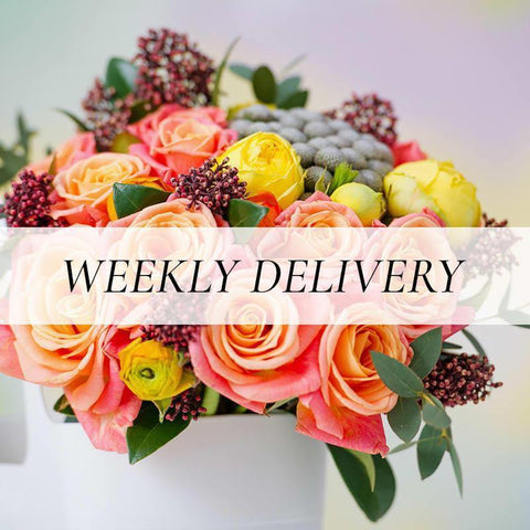 Weekly Flower Delivery Subscription-NE Flower Boutique