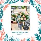 Whipped Cream Pink-NE Flower Boutique